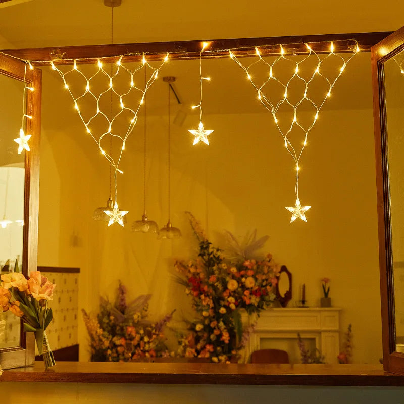 Mesh Icicle String Light