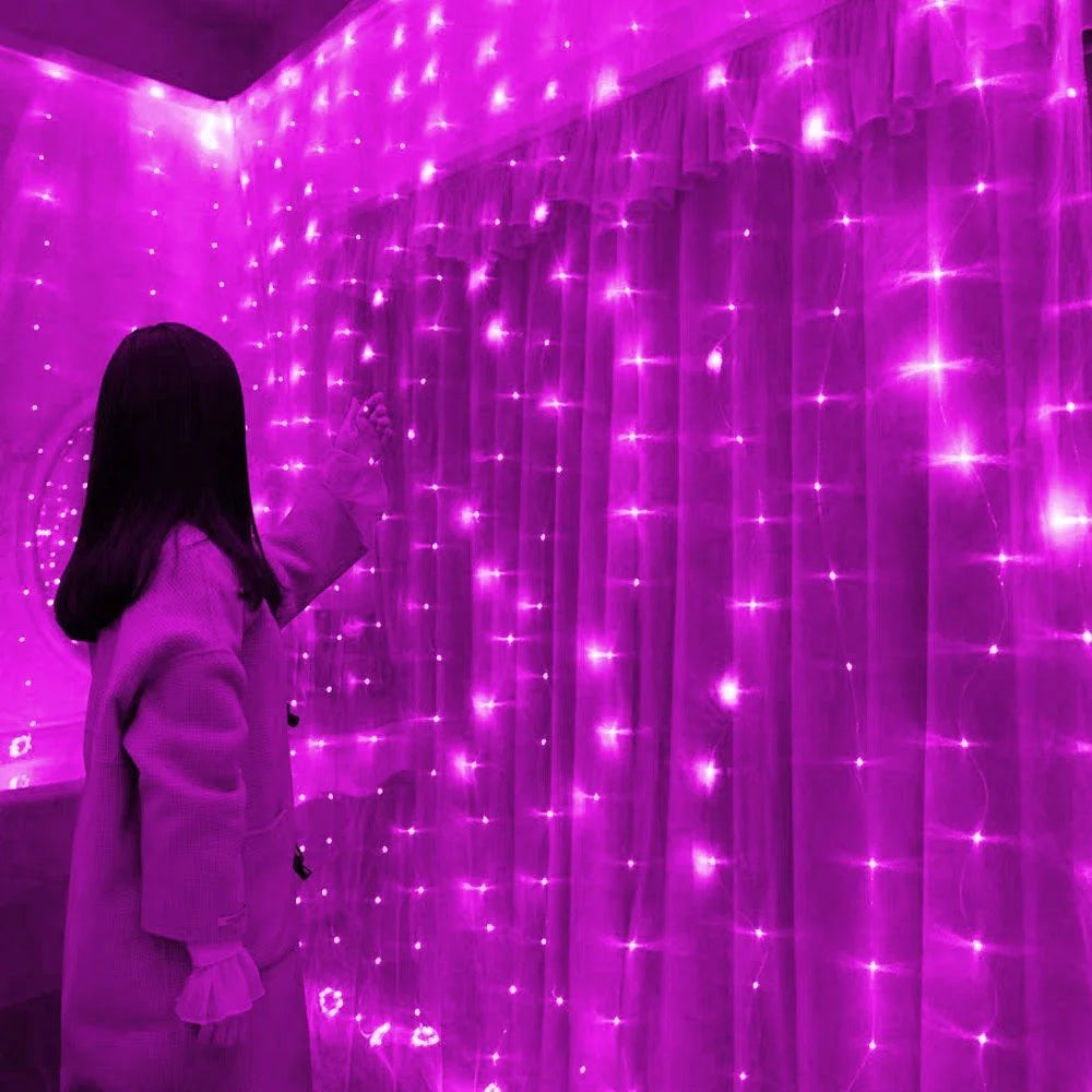 Curtain Remote Control String Lights