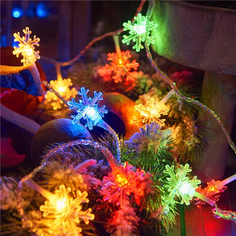 Snowflake Lights String