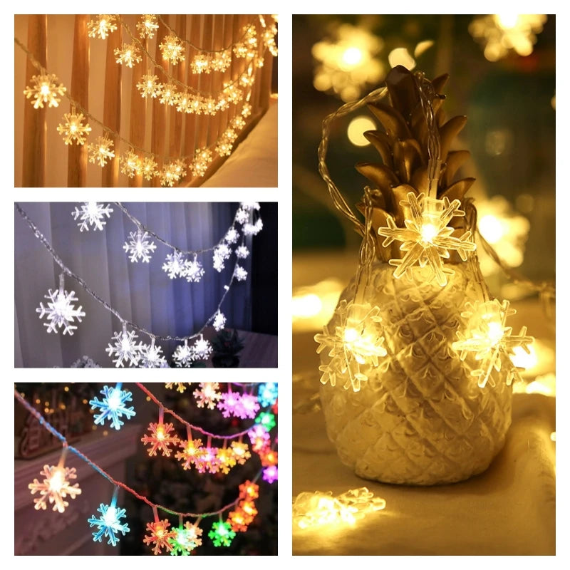 Snowflake Lights String