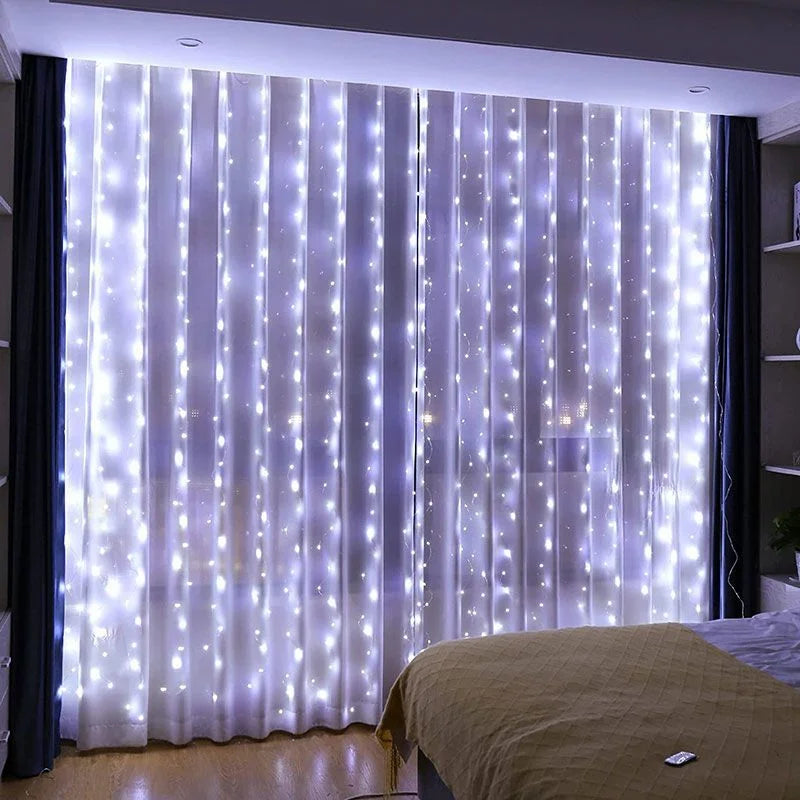Curtain Remote Control String Lights