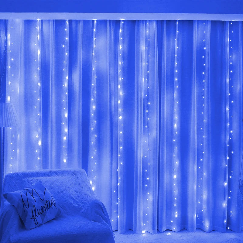Curtain Remote Control String Lights